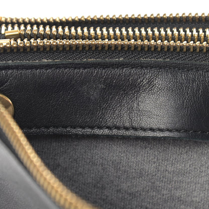Celine Lambskin Large Trio Crossbody Bag Black 13 of 15