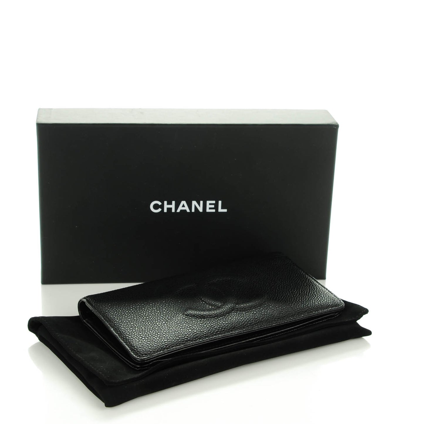 Caviar Timeless CC Yen Wallet Black