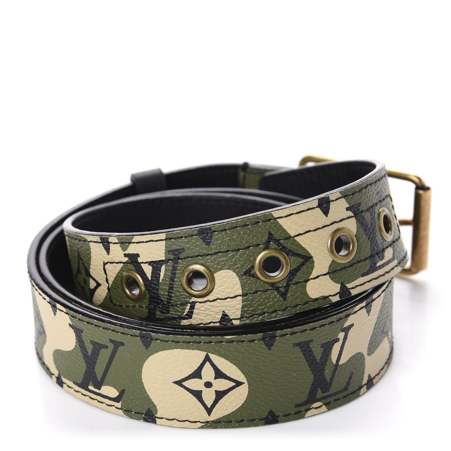 Louis Vuitton Monogramouflage Belt 100 40 3 of 5