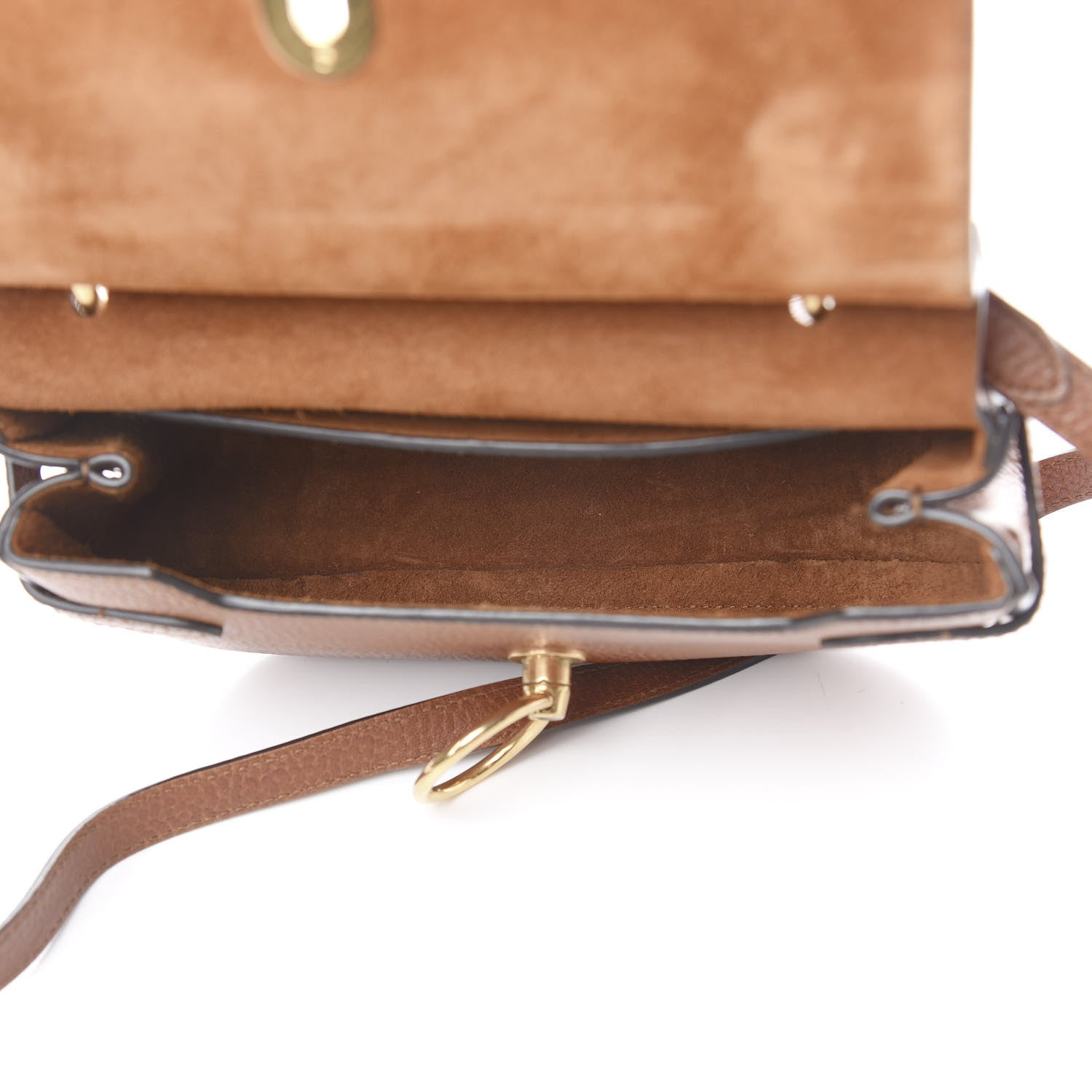 Mulberry Small Classic Grain Small Amberley Satchel Oak 4 of 10