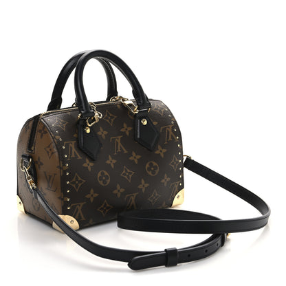 Louis Vuitton Reverse Monogram Speedy Trunk 20 3 of 12