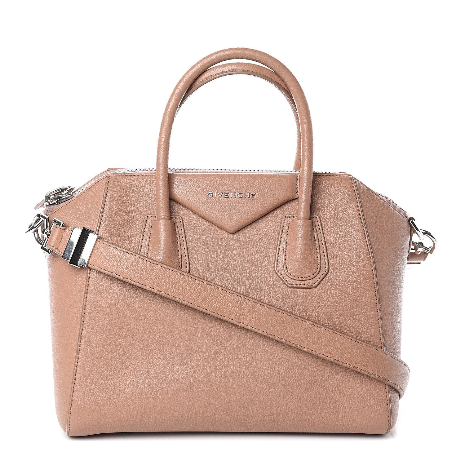 Givenchy Sugar Goatskin Small Antigona Old Pink 1 of 8