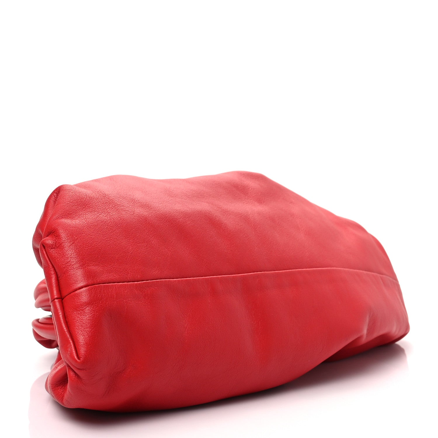 Bottega Veneta Smooth Butter Calf The Pouch Oversized Clutch Nail Polish 4 of 7