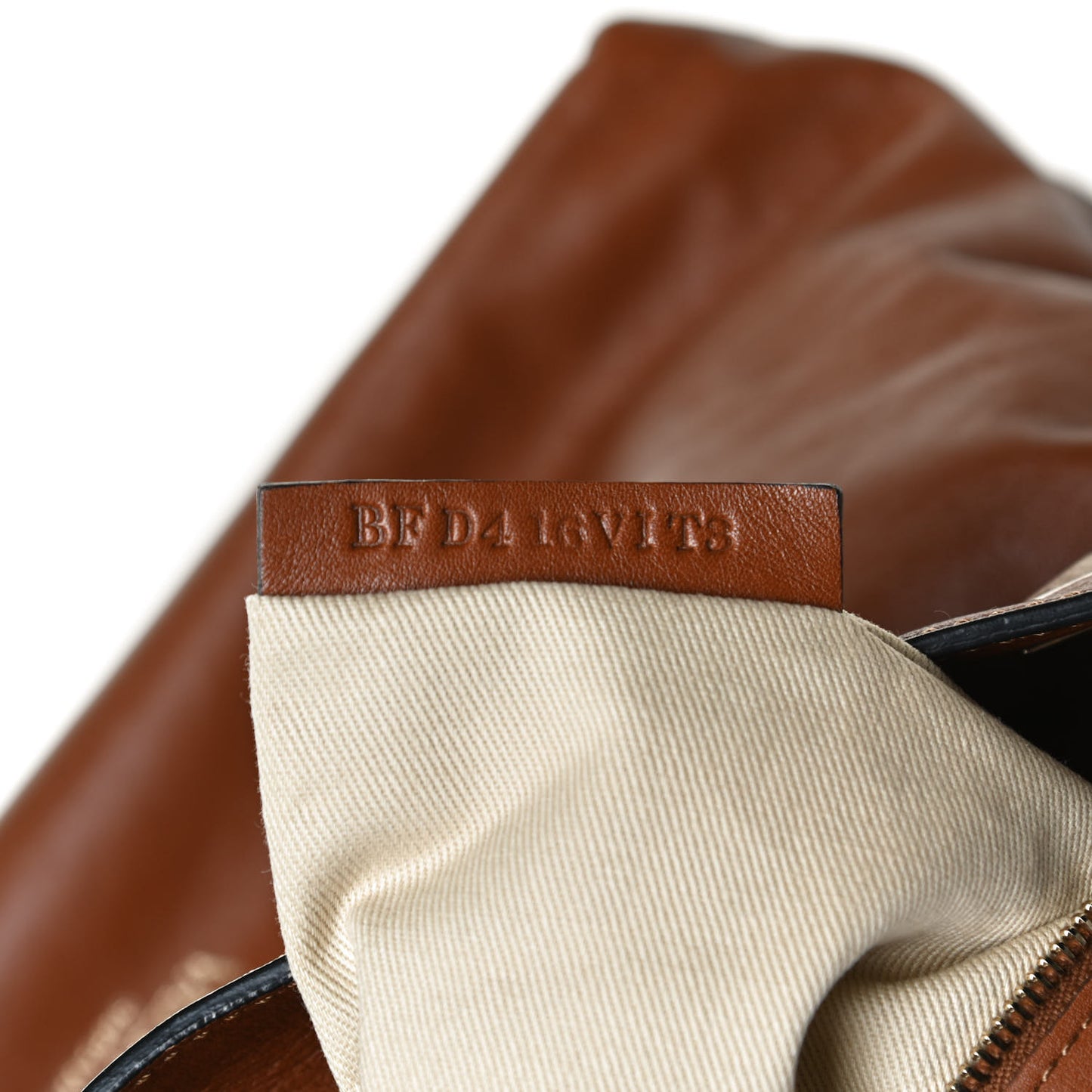 Calfskin Macro Rockstud Chain Shoulder Bag Brown