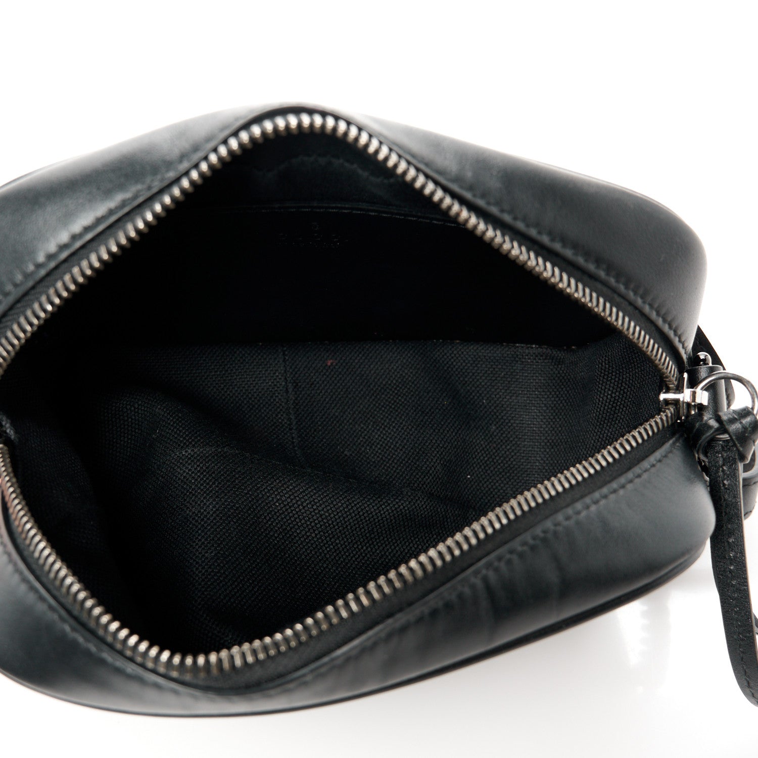 Gucci Calfskin Matelasse Monochrome Mini GG Marmont Chain Shoulder Bag Black 5 of 10