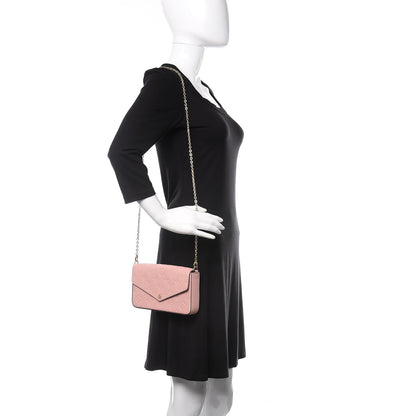 Louis Vuitton Empreinte Pochette Felicie Chain Wallet Rose Poudre 2 of 10