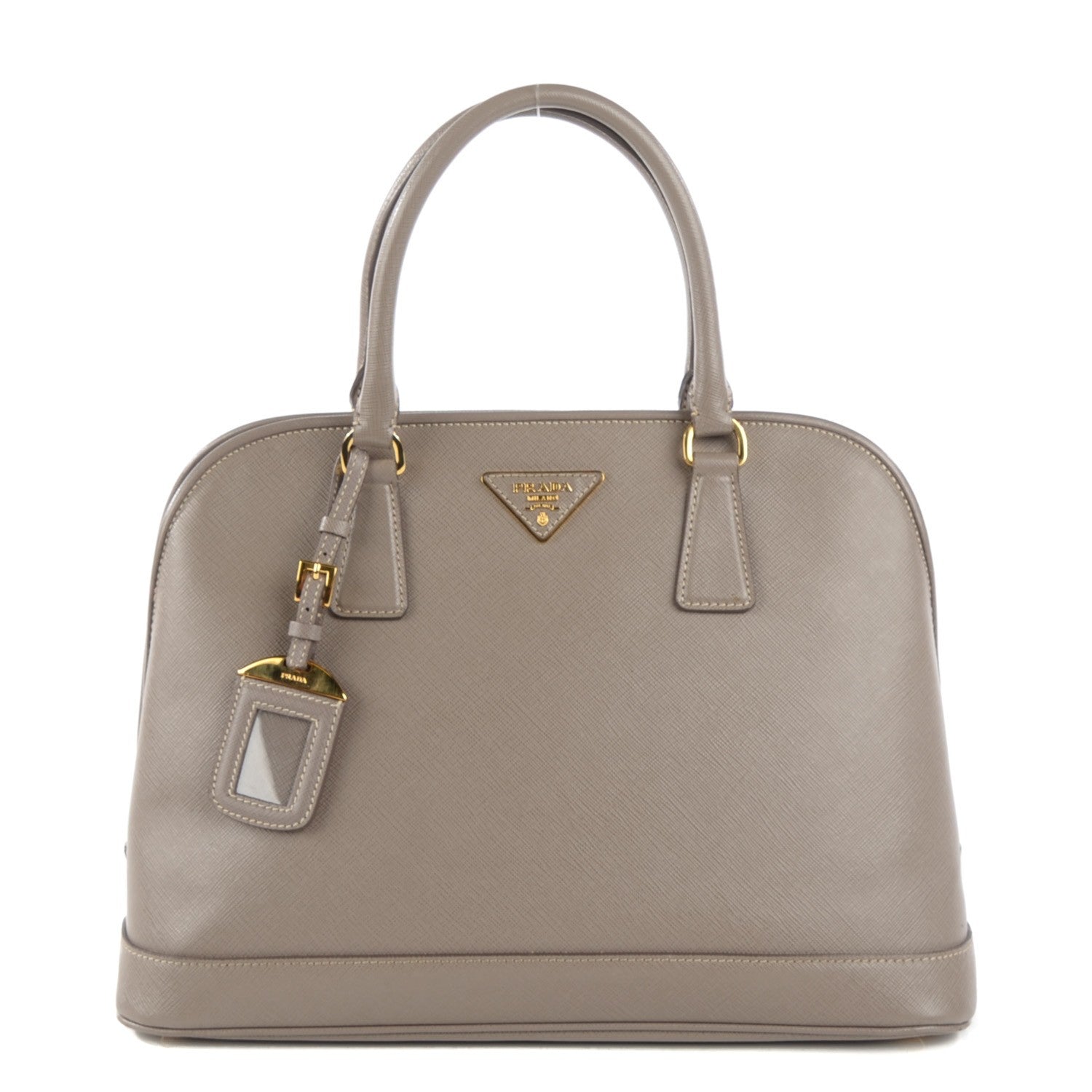 Prada Saffiano Lux Open Promenade Tote Argilla 1 of 8