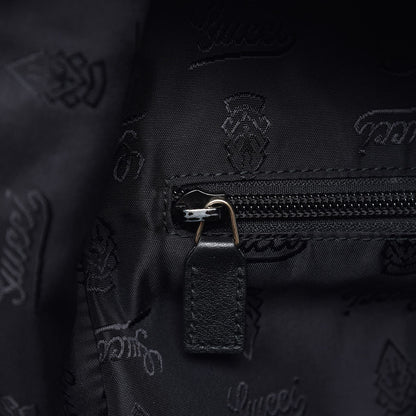 Gucci Guccissima Medium Classic Backpack Black 8 of 12