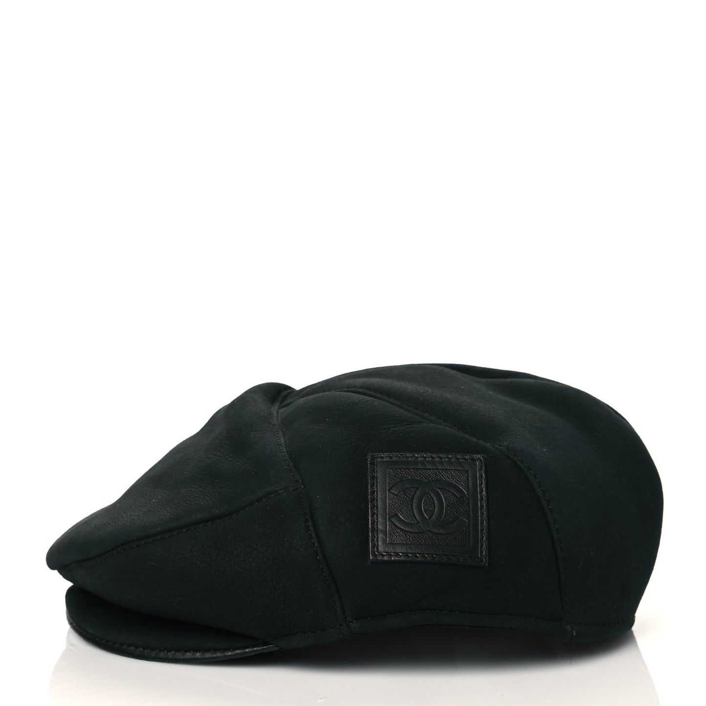 Lambskin Fur CC Sports Cap 57 Black