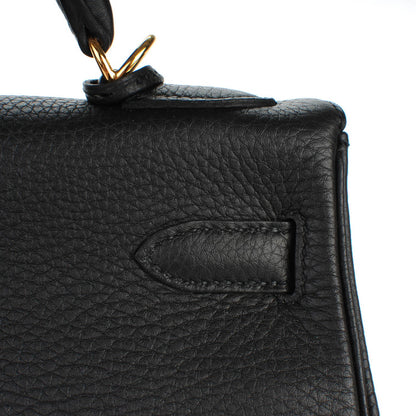 Hermes Togo Kelly Retourne 32 Black 24 of 25