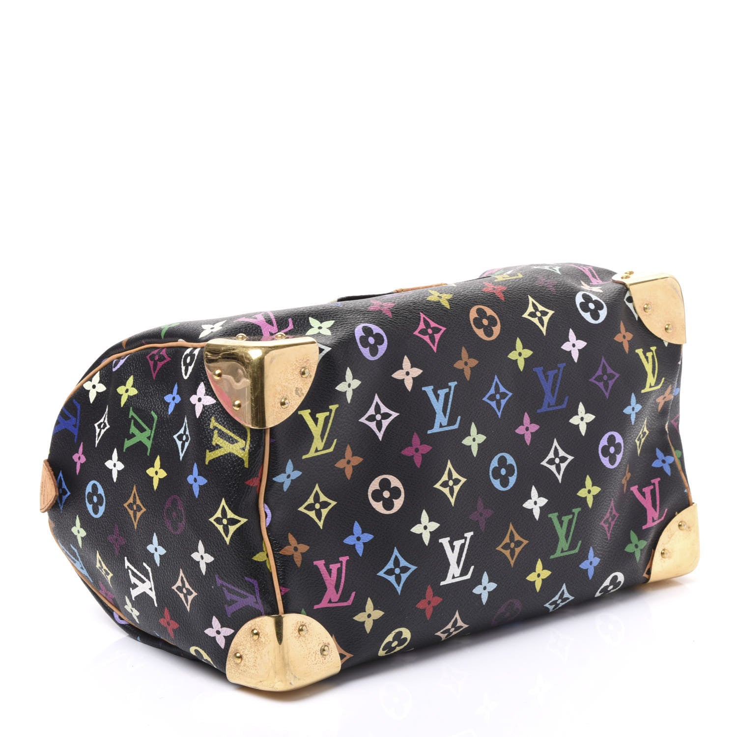 Louis Vuitton Monogram Multicolor Speedy 30 Black 3 of 11