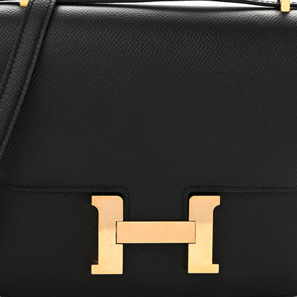 Hermes Epsom Constance 18 Black 8 of 10