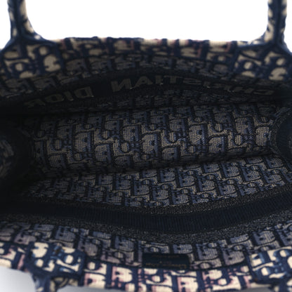 Christian Dior Oblique Medium Book Tote Blue Multicolor 5 of 13