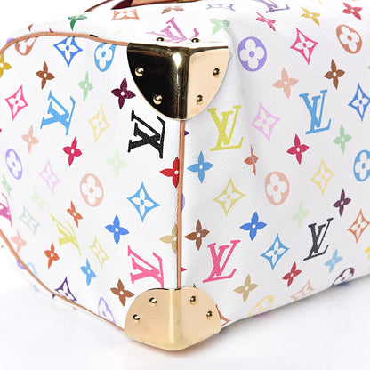 Louis Vuitton Monogram Multicolor Speedy 30 White 7 of 13