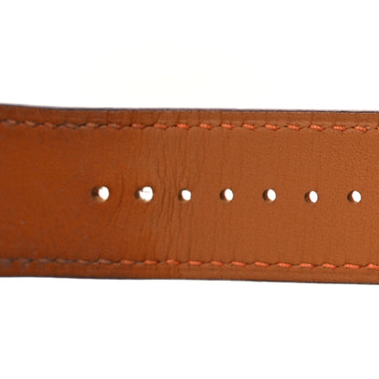 Hermes Swift 45mm Apple Watch Single Tour Band Orange 5 of 9