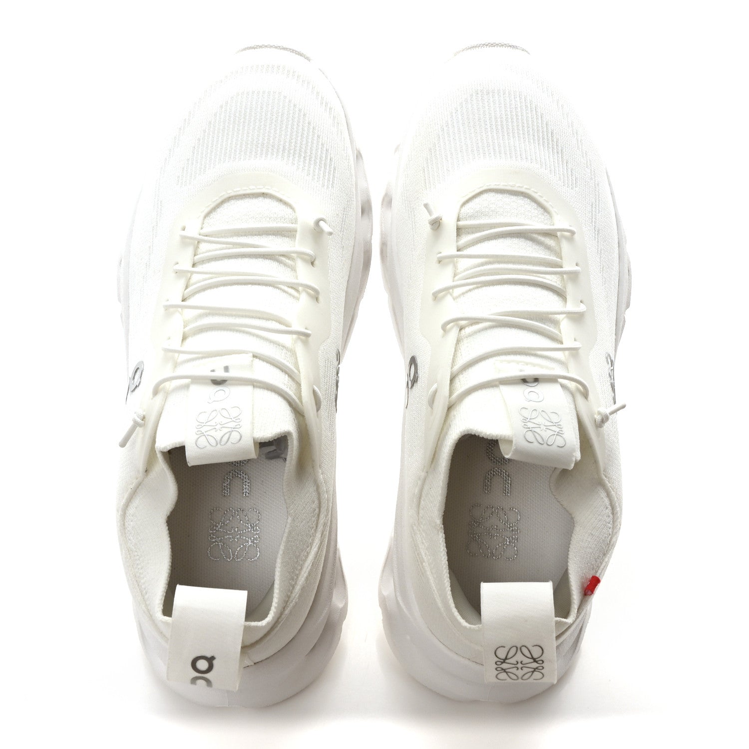 Loewe X ON Recycled Polyester Womens Cloudtilt Sneakers 37 All White 2 of 9