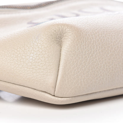 Gucci Grained Calfskin Small Logo Belt Bag White 9 of 10