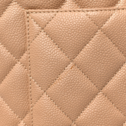 Chanel Caviar Quilted Medallion Tote Beige 16 of 16