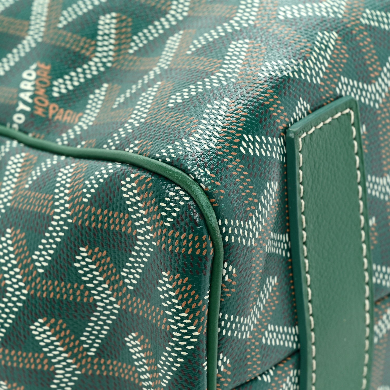Goyard Goyardine Voltaire III Tote Green 13 of 16