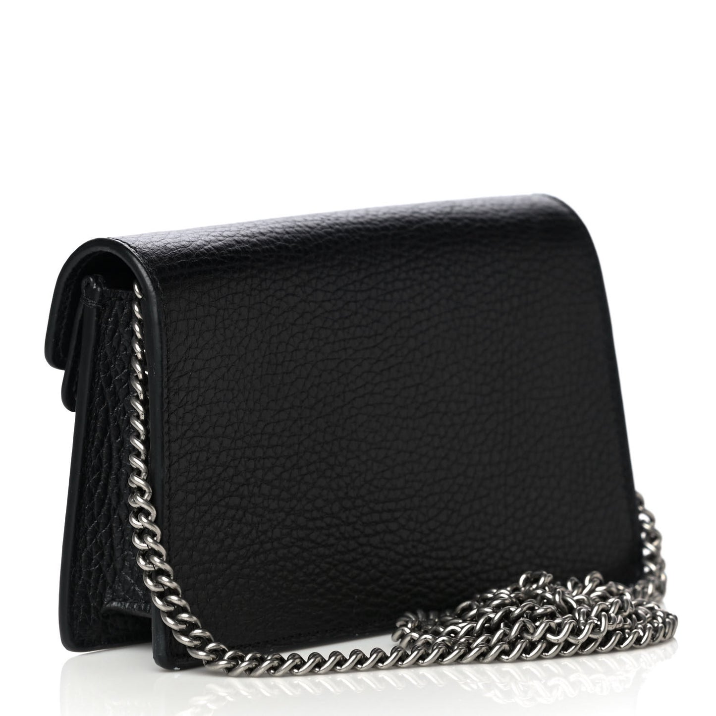 Calfskin Super Mini Dionysus Shoulder Bag Black