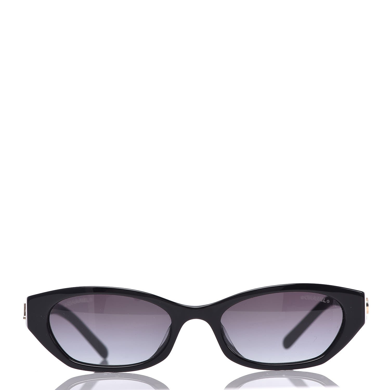 Chanel Rectangle Sunglasses A71280 Black 2 of 7
