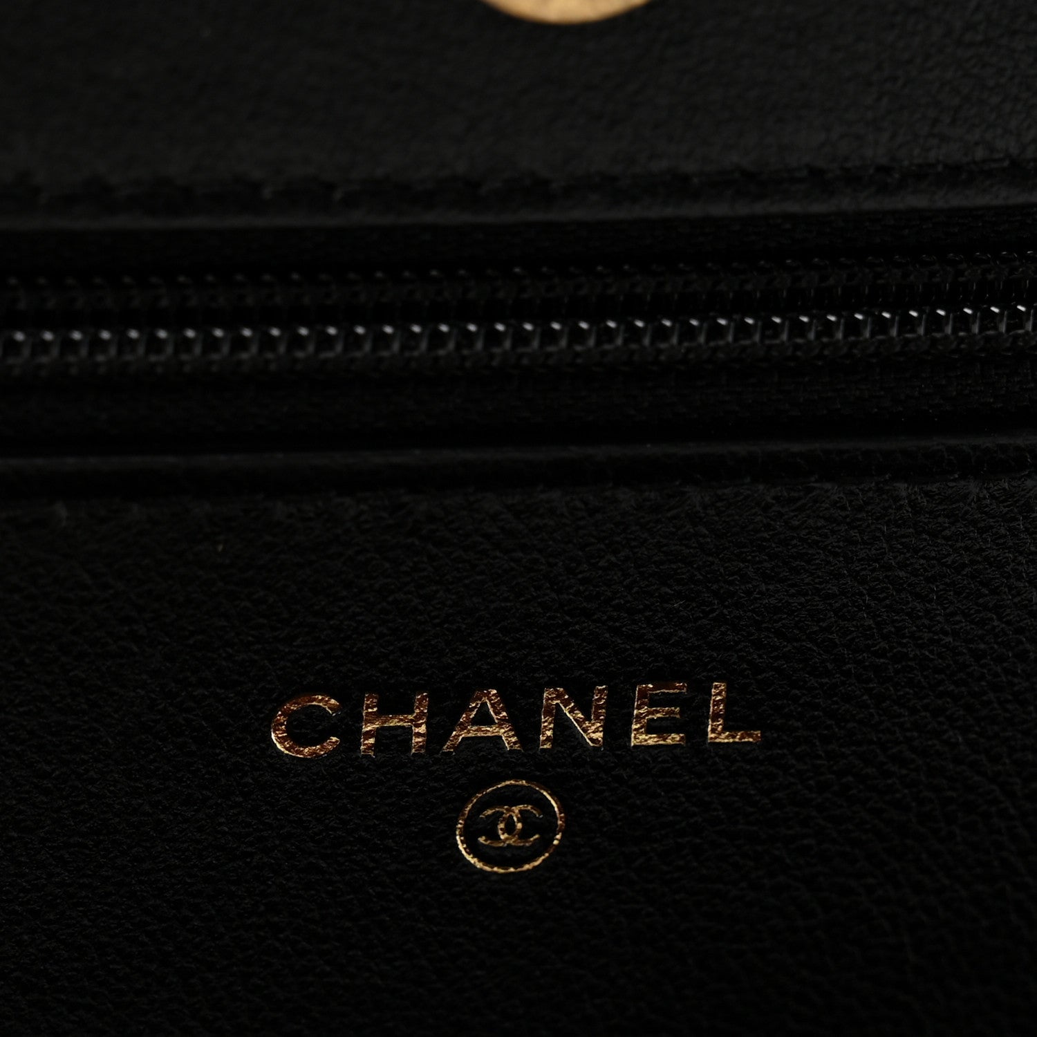 Chanel Lambskin Quilted Chanel 19 Wallet On Chain WOC Black 6 of 13