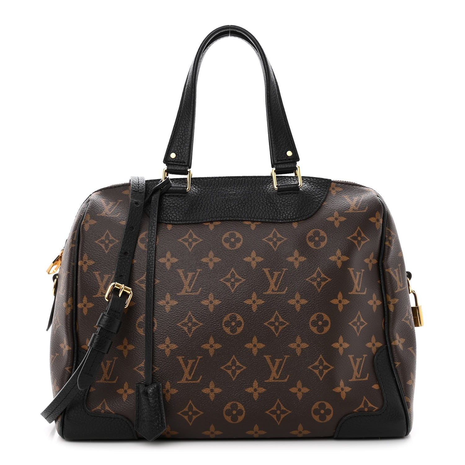Louis Vuitton Monogram Retiro NM Black 1 of 10