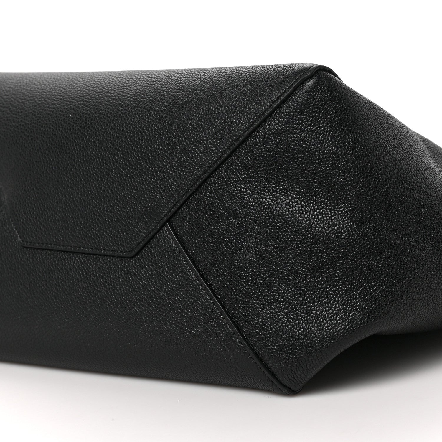 Celine Soft Grained Calfskin Small Belt Cabas Phantom Black 8 of 8