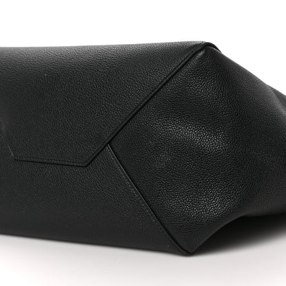 Celine Soft Grained Calfskin Small Belt Cabas Phantom Black 8 of 8