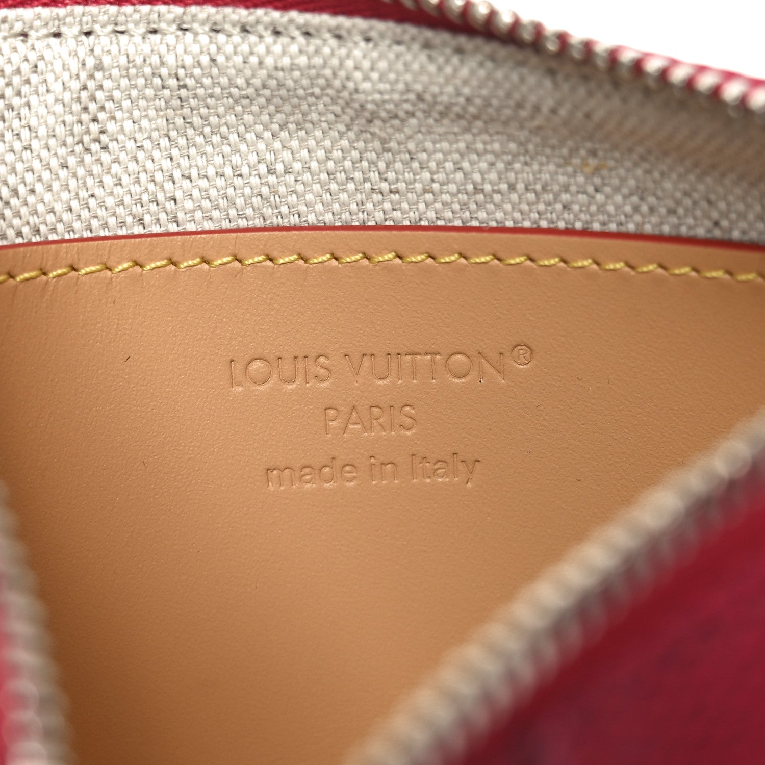 Louis Vuitton Monogram Heritage Key Pouch S Pondicherry Pink 6 of 7