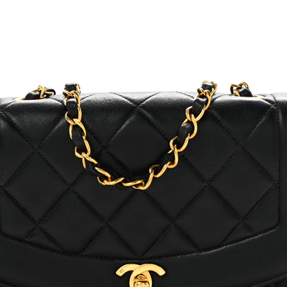 Chanel Lambskin Quilted Small Single Flap Black 10 of 15