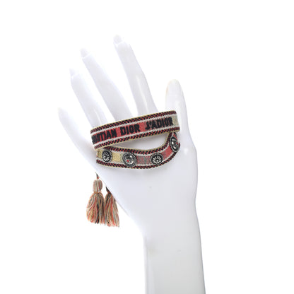 Christian Dior Woven Cotton J'Adior Friendship Bracelet Set Multicolor 2 of 3