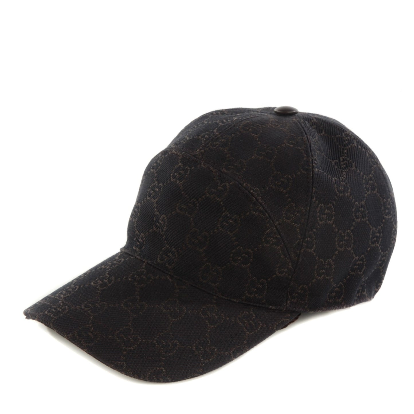 Monogram Web Baseball Hat M Black