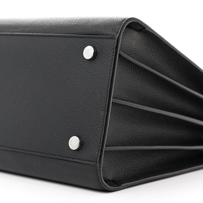 Saint Laurent Grained Calfskin Small Sac De Jour Black 11 of 11