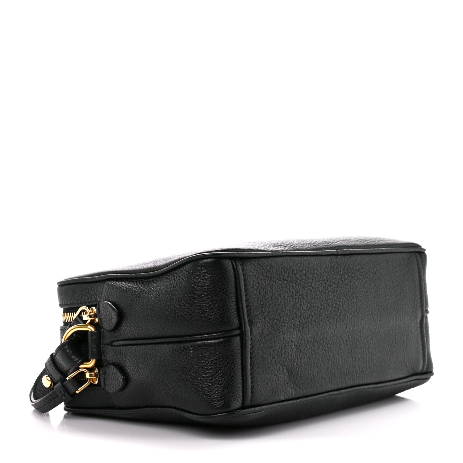 Prada Vitello Phenix Camera Bag Black 4 of 12