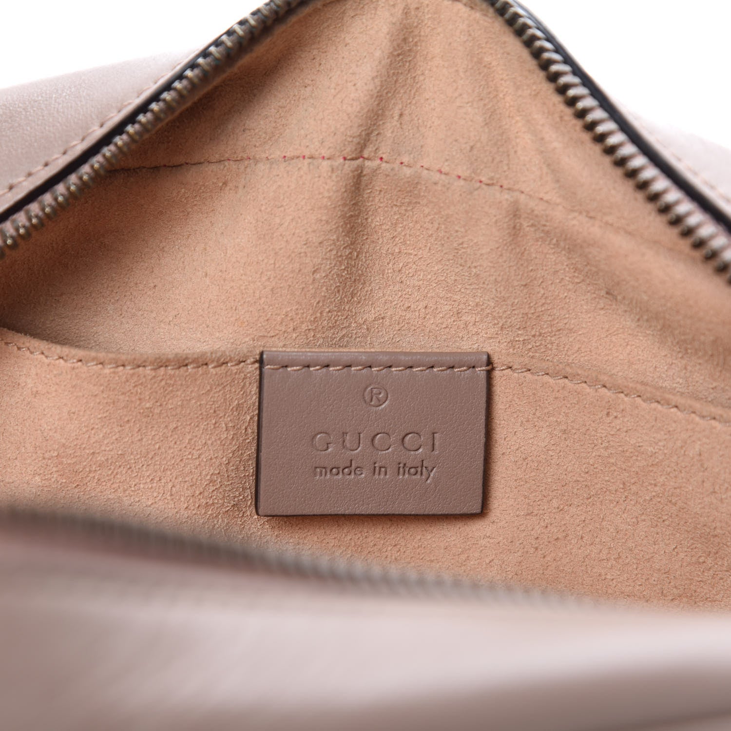 Gucci Calfskin Matelasse Small GG Marmont Chain Shoulder Bag Porcelain Rose 8 of 11