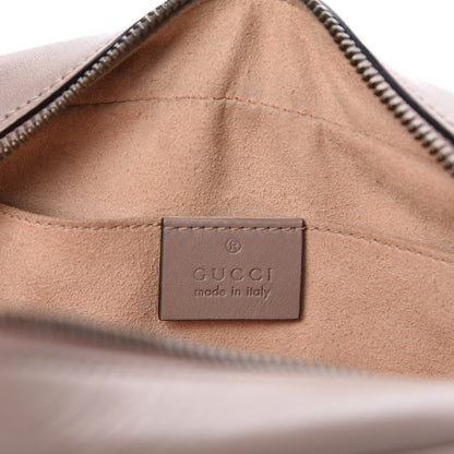 Gucci Calfskin Matelasse Small GG Marmont Chain Shoulder Bag Porcelain Rose 8 of 11