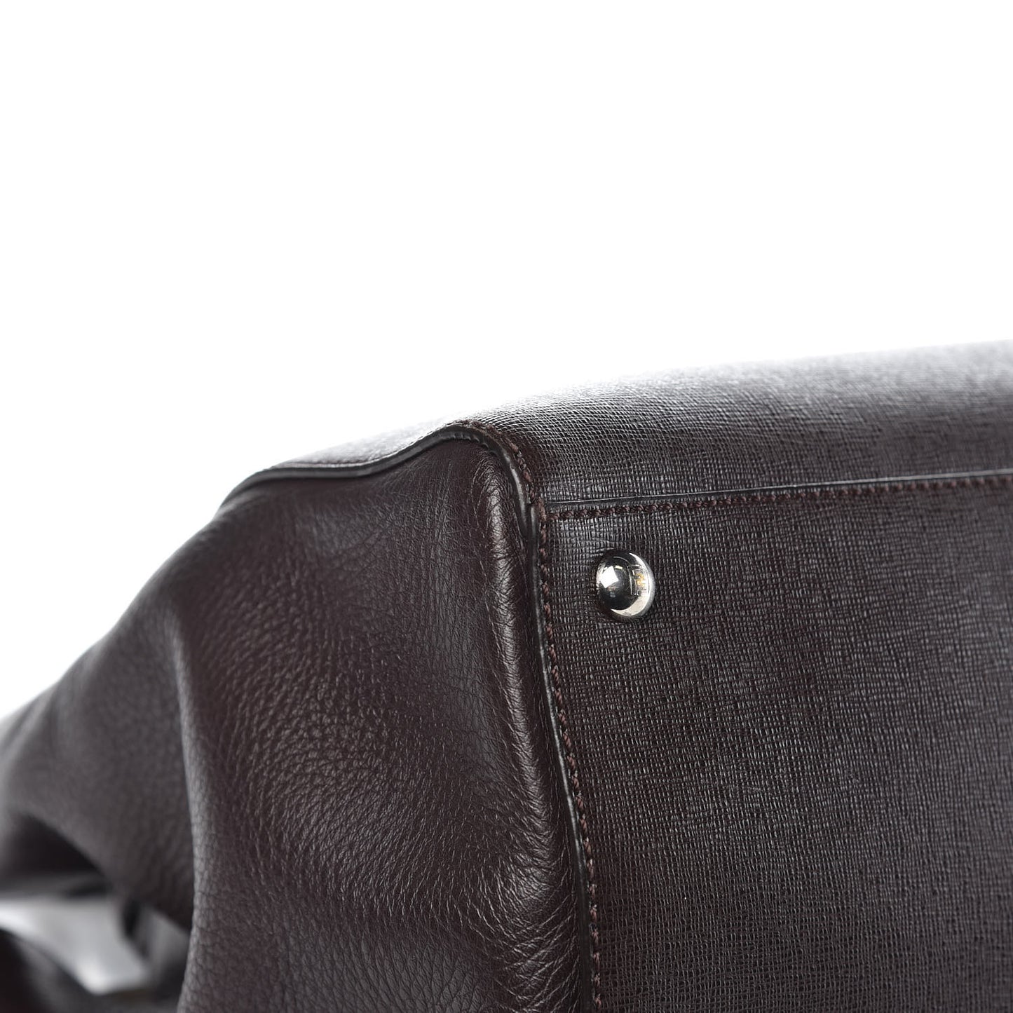 Vitello Elite Regular 2Jours Tote Caffe Noir