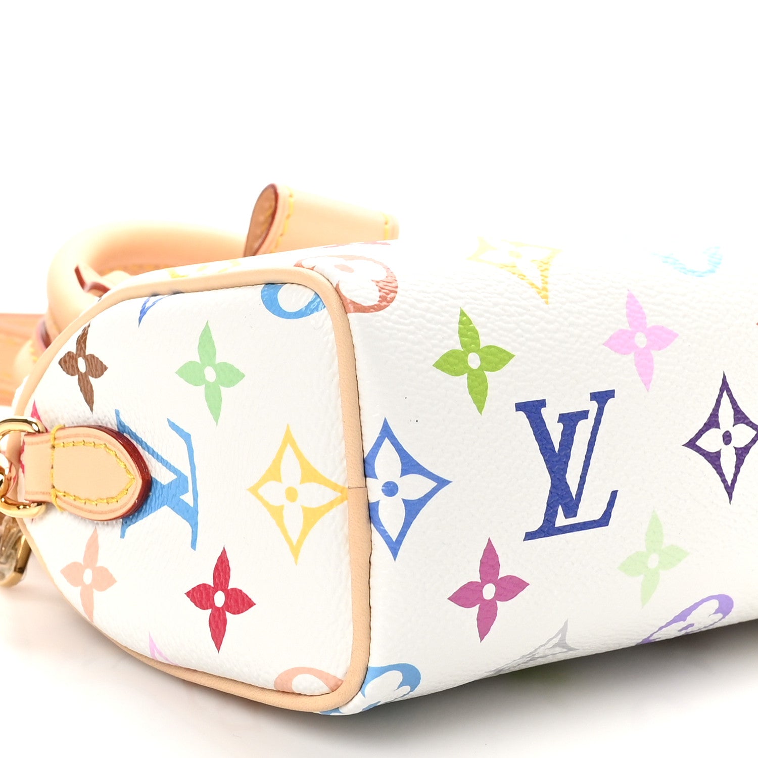 Louis Vuitton LV X TM Monogram Multicolor Nano Speedy White 7 of 9