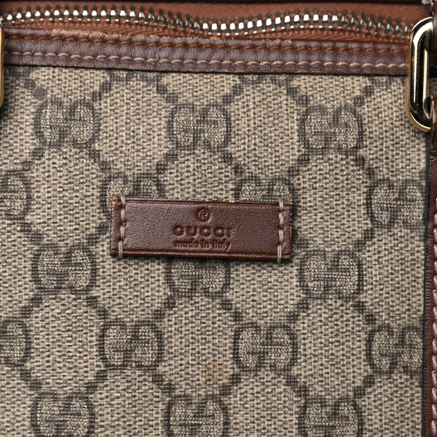 GG Plus Monogram Medium Joy Boston Brown