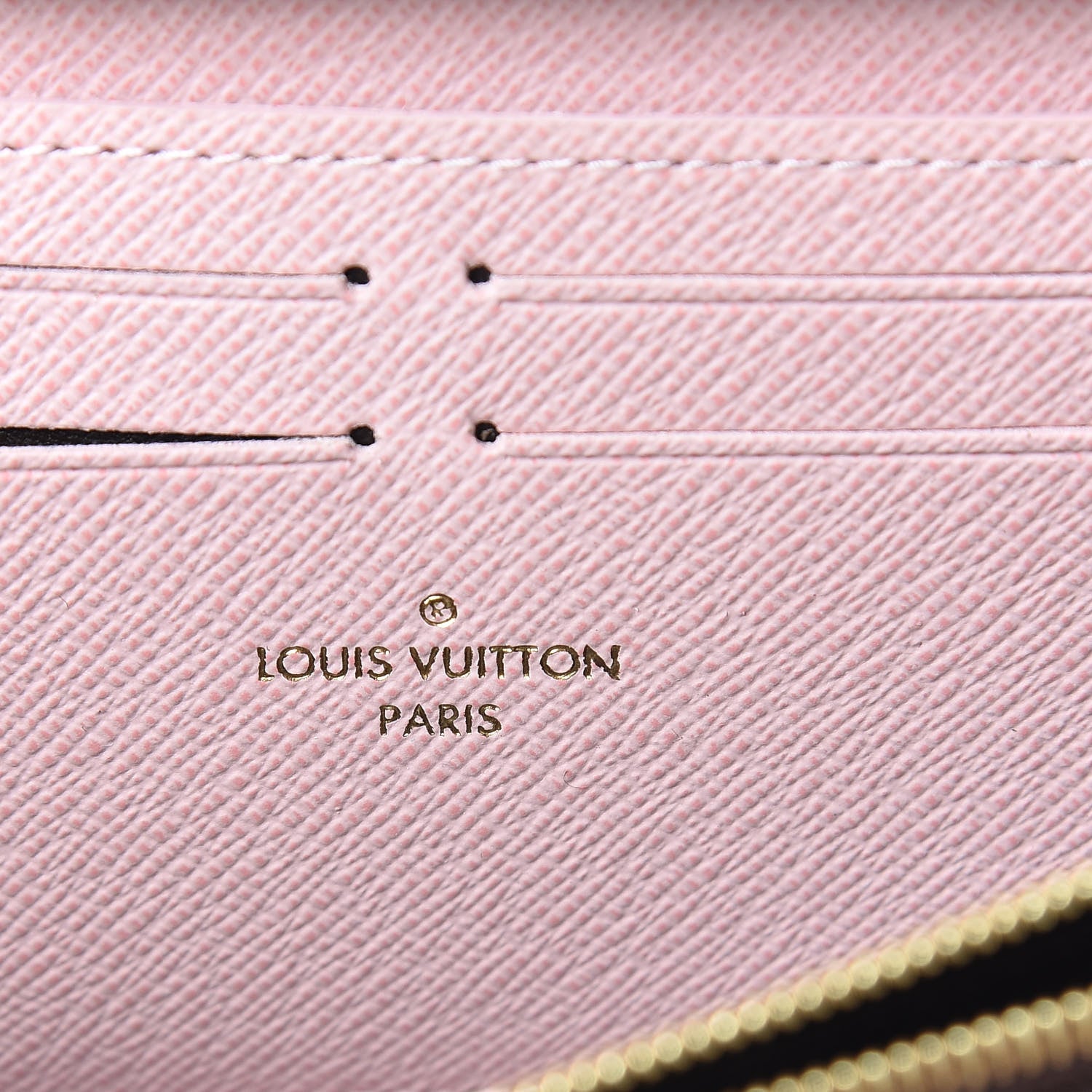 Louis Vuitton Monogram Clemence Wallet Rose Ballerine 6 of 8