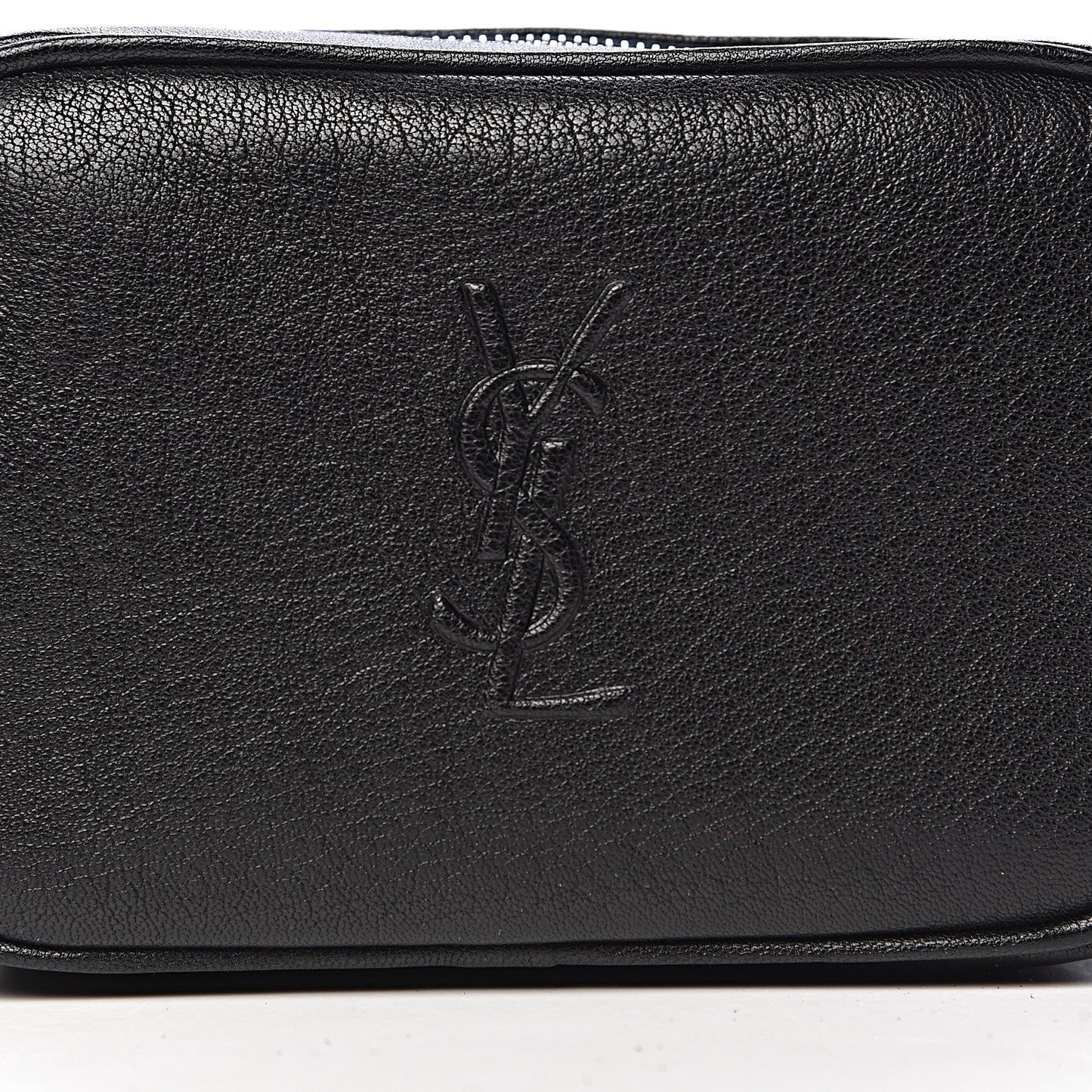 Lambskin Monogram Lou Belt Bag Black