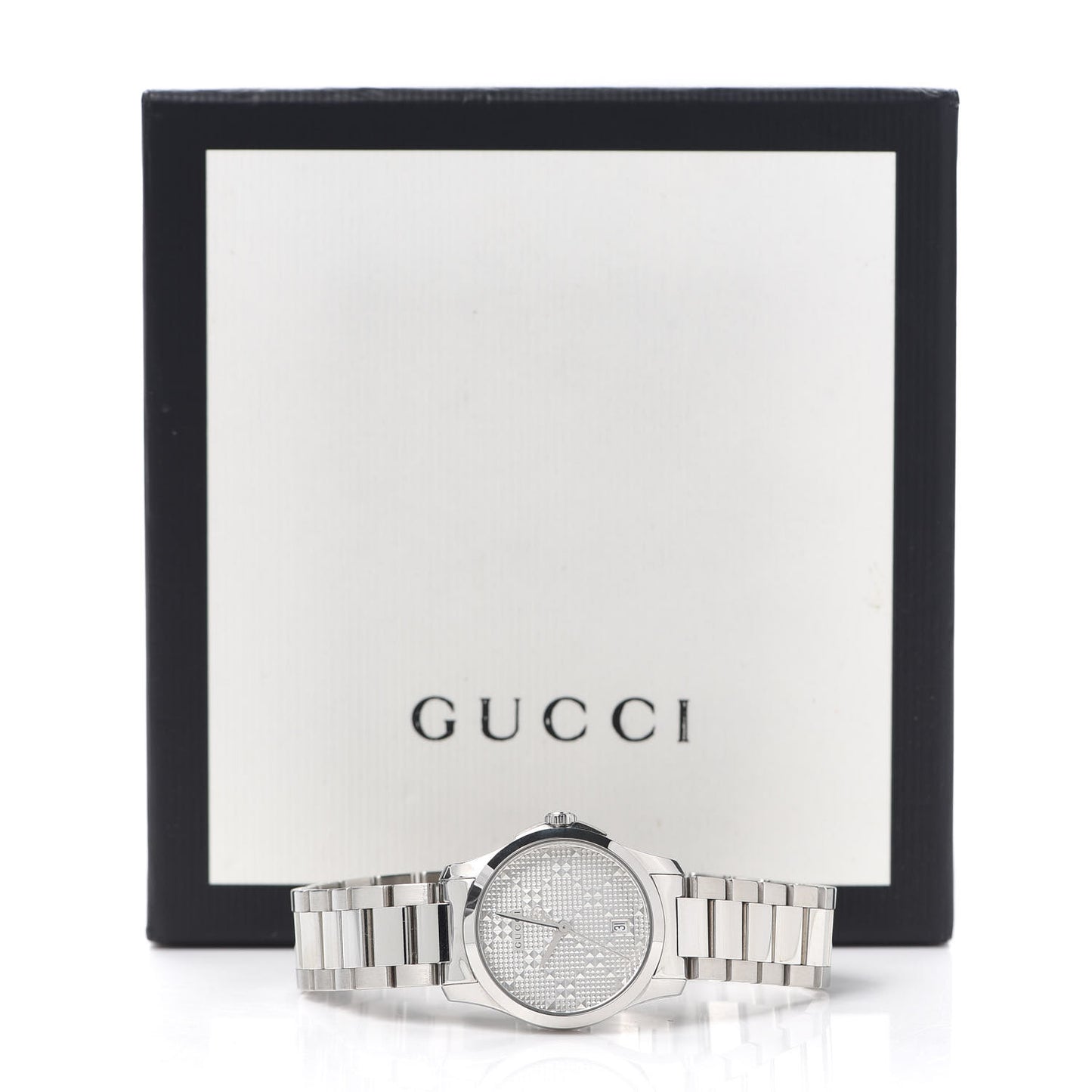 Stainless Steel 27mm G-Timeless Diamante Quartz Watch