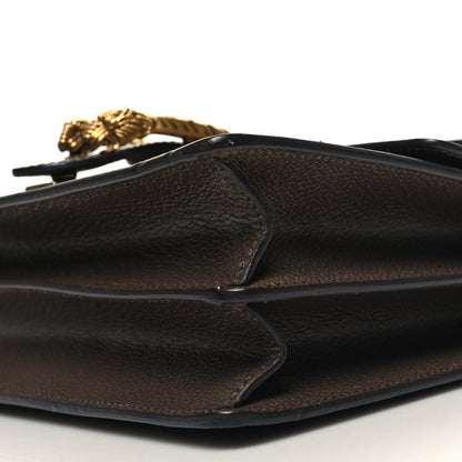Gucci Calfskin Web Floral Embroidered Medium Dionysus Shoulder Bag New Acero 11 of 12