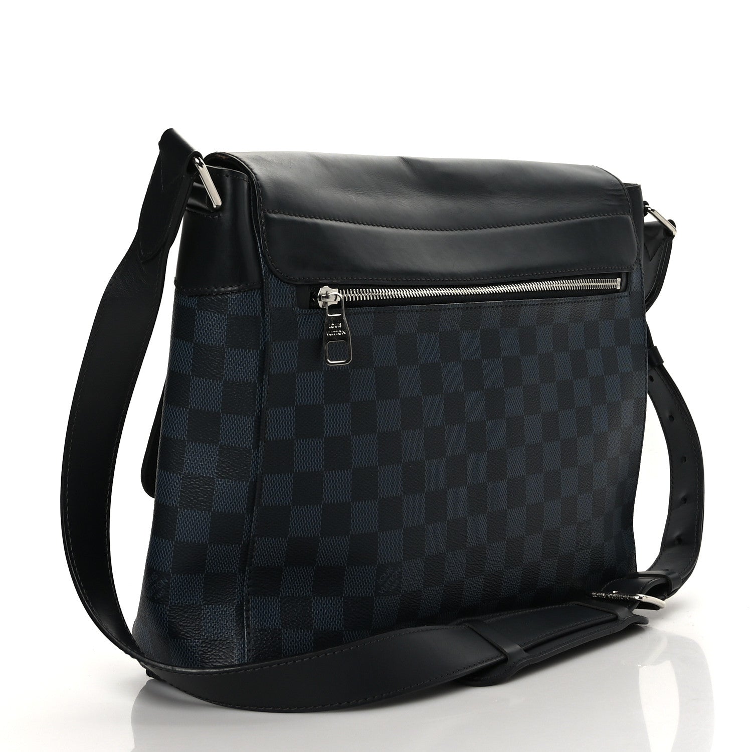 Louis Vuitton Damier Cobalt Newport Messenger MM 3 of 9