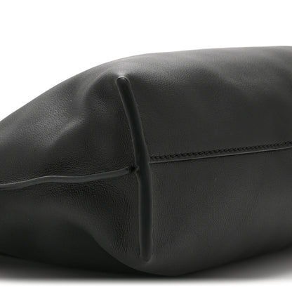 Loewe Calfskin Mini Flamenco Knot Clutch Black 9 of 10
