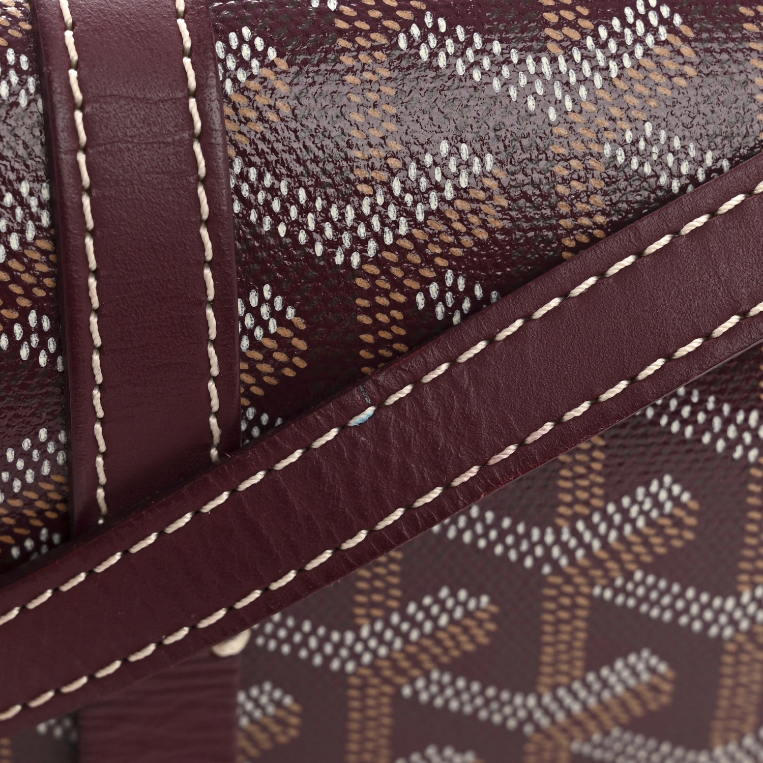Goyard Goyardine Belvedere II PM Messenger Bag Bordeaux 12 of 13