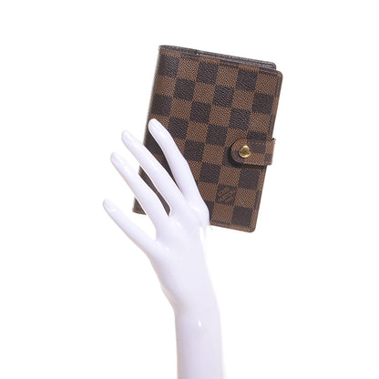 Louis Vuitton Damier Ebene Small Ring Agenda Cover 2 of 7