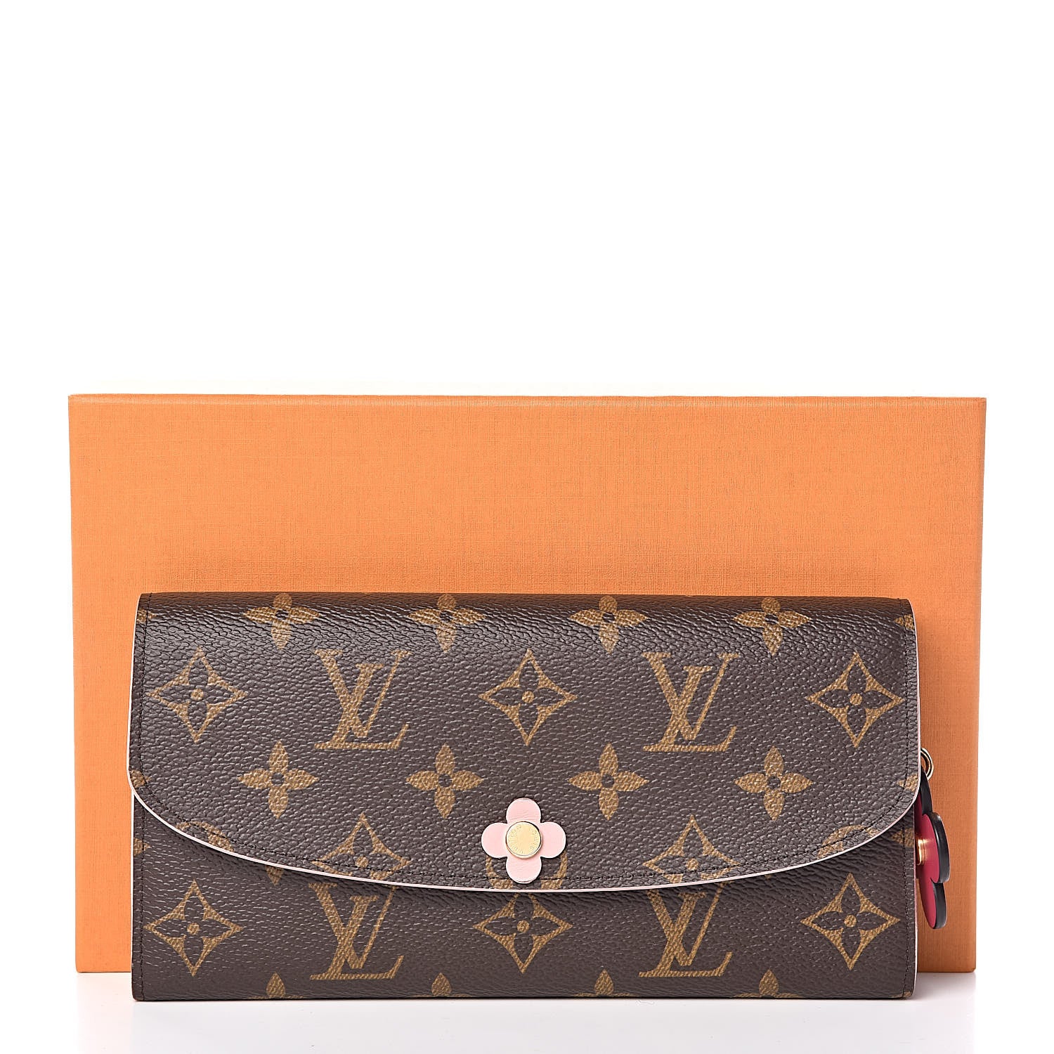 Louis Vuitton Monogram Bloom Flower Emilie Wallet 8 of 8