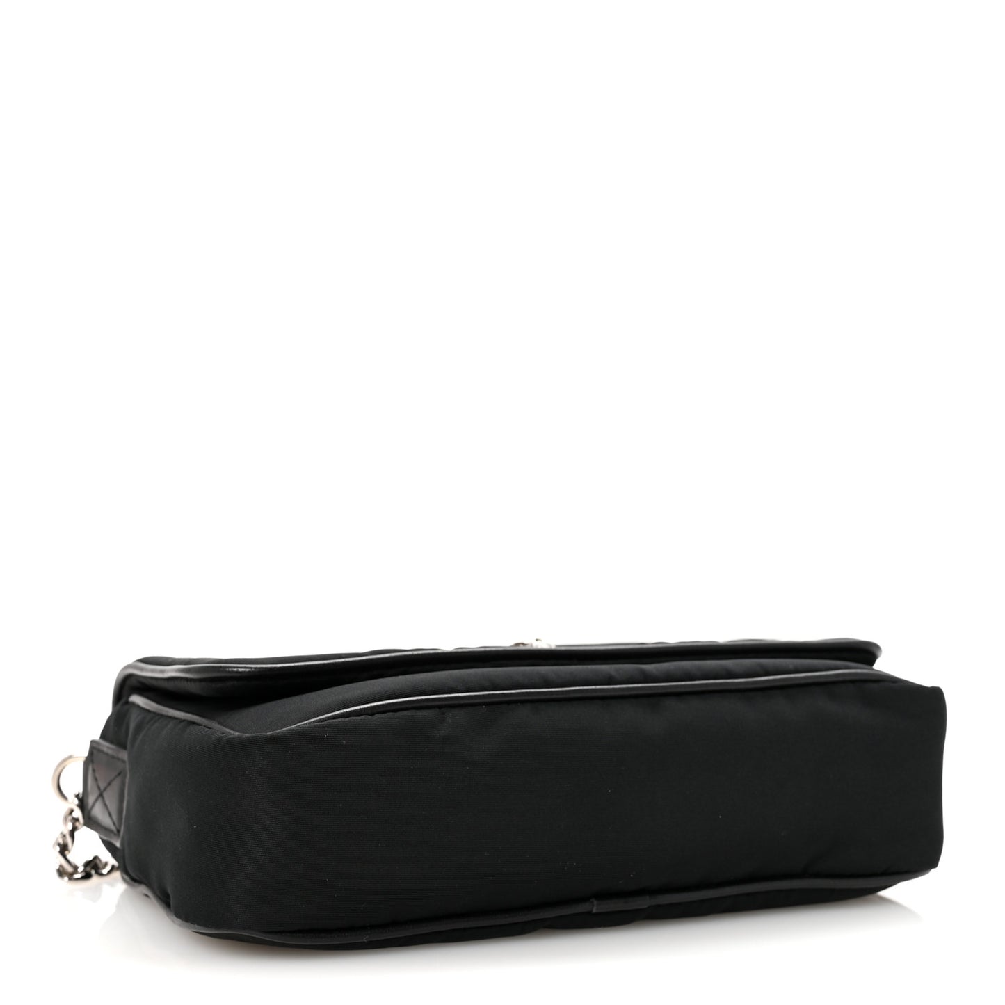 Nylon Skull Small Crossbody Bag Black